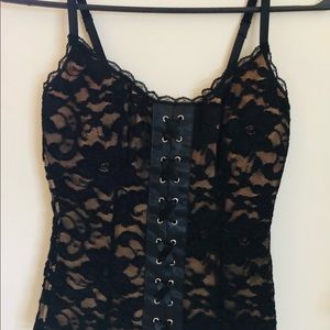 Express Black Lace Corset